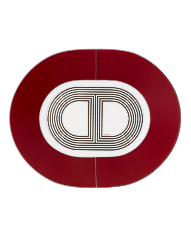 Rallye Small Oval Plate